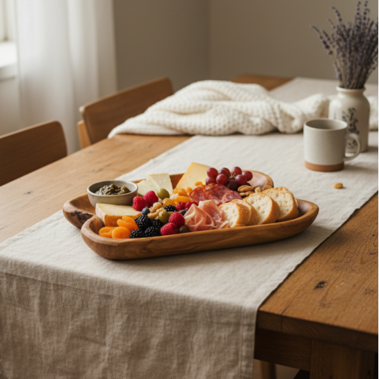 Wooden Serving Platter